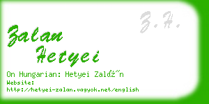 zalan hetyei business card